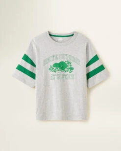 Womens Outdoor Athletics Stripe T-Shirt