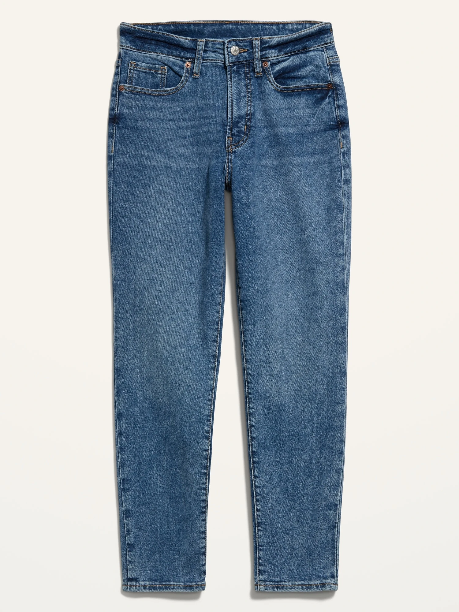 Old Navy High-Waisted OG Straight Ankle Jeans For Women 6 Old Navy High-Waisted OG Straight Ankle Jeans For Women - Image 4