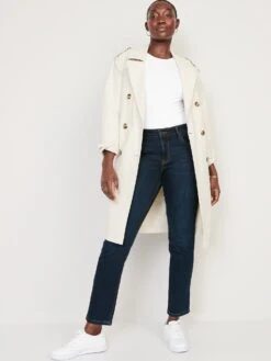 Old Navy Mid-Rise Power Slim Straight Jeans For Women -Eddie Bauer Store cn50634252