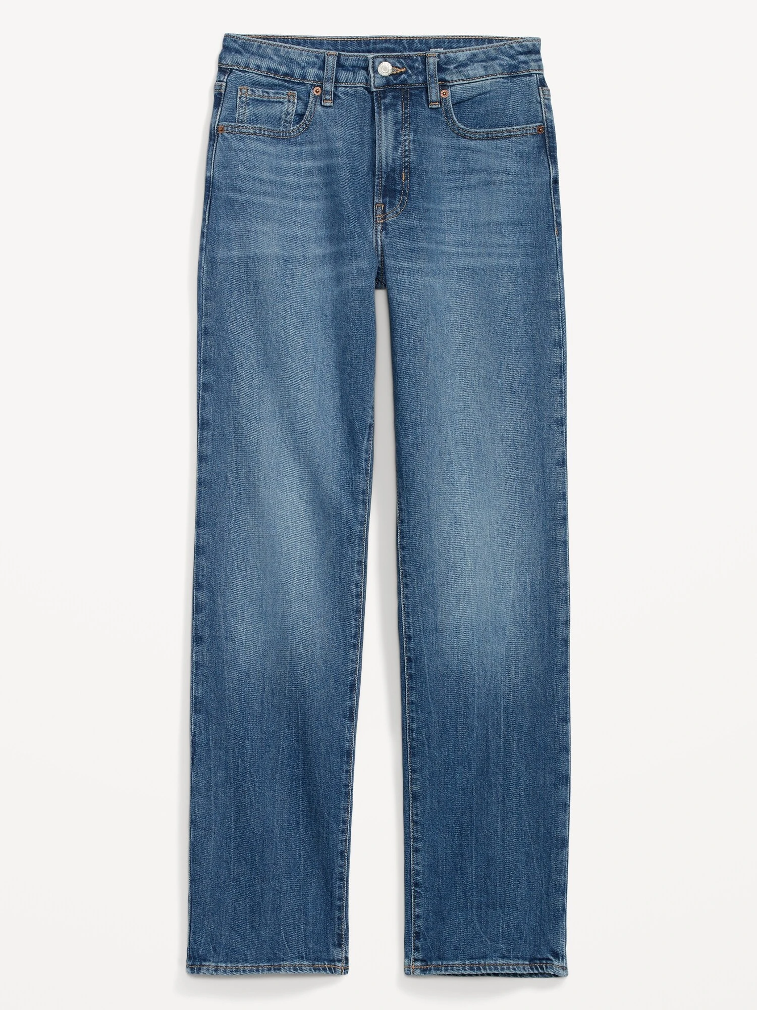 Old Navy High-Waisted OG Straight Jeans For Women 6 Old Navy High-Waisted OG Straight Jeans For Women - Image 4