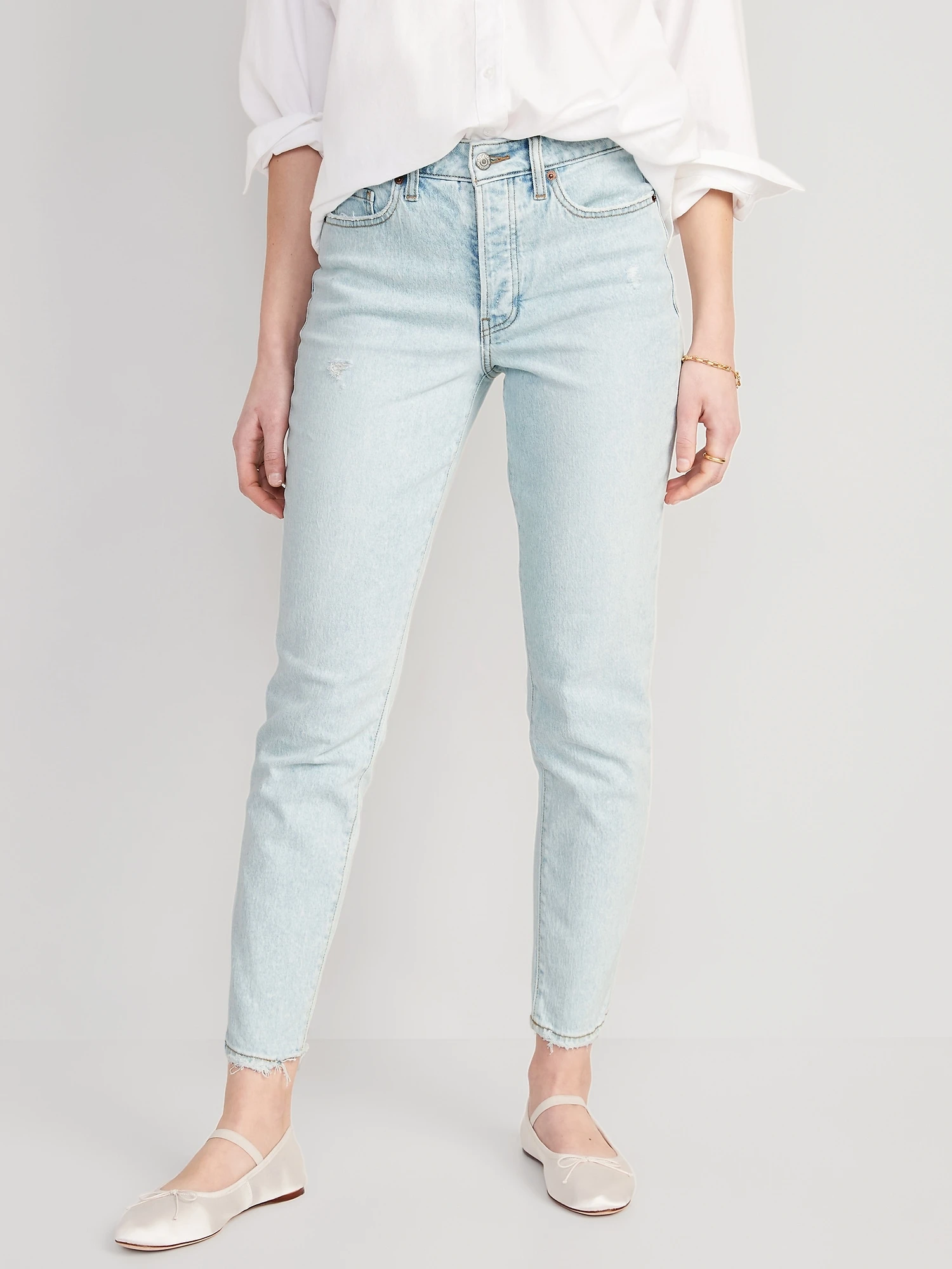 Old Navy High-Waisted OG Straight Ankle Jeans For Women 13 Old Navy High-Waisted OG Straight Ankle Jeans For Women - Image 11
