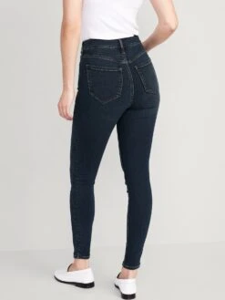 Old Navy Extra High-Waisted Rockstar 360° Stretch Super-Skinny Jeans For Women -Eddie Bauer Store cn53043110