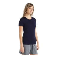 Icebreaker Women's Tech Lite II T Shirt -Eddie Bauer Store ea icebreaker w tech lite ii ss tee black 57f3c06a 58fa 46a1 aad0 0174684bd092 jpgrendition