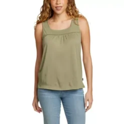 Eddie Bauer Women's Lila Square-Neck Sleeveless Shirt -Eddie Bauer Store https3A2F2Feddiebauer.scene7 .com2Fis2Fimage2FEddieBauer2FD0592404 653C1 640x