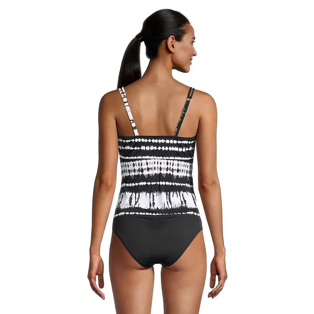 Stripe A Pose Printed Tankini Top 4 Stripe A Pose Printed Tankini Top - Image 2