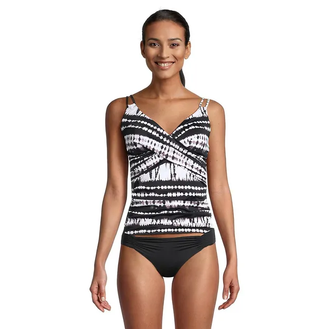 Stripe A Pose Printed Tankini Top 3 Stripe A Pose Printed Tankini Top