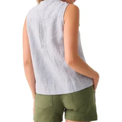 Isha Pintucks Stripe Linen Top -Eddie Bauer Store https3A2F2Fimage.s5a.com2Fis2Fimage2FTheBay2F194622927248 alt13Fwid3D120026hei3D120026qlt3D9026resMode3Dsharp226op usm3D0.92C1.02C82C0 640x