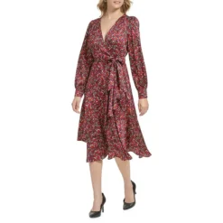 Floral Satin Midi Wrap Dress -Eddie Bauer Store https3A2F2Fimage.s5a.com2Fis2Fimage2FTheBay2F194775057861 alt23Fwid3D120026hei3D120026qlt3D9026resMode3Dsharp226op usm3D0.92C1.02C82C0 640x