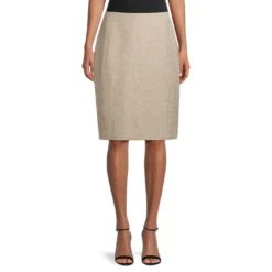 Calvin Klein Tweed Pencil Skirt