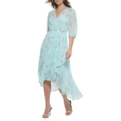 Calvin Klein Floral Faux-Wrap Chiffon Midi Dress -Eddie Bauer Store https3A2F2Fimage.s5a.com2Fis2Fimage2FTheBay2F196745707936 alt23Fwid3D120026hei3D120026qlt3D9026resMode3Dsharp226op usm3D0.92C1.02C82C0 640x