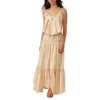FREE PEOPLE Crystal Cove Top & Maxi Skirt 2-Piece Set