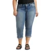Britt Low-Rise Capri Jeans