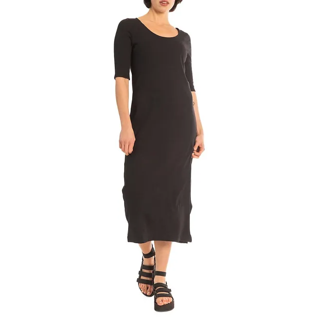 Alice Reversible Elbow-Sleeve T-Shirt Dress 3 Alice Reversible Elbow-Sleeve T-Shirt Dress