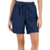 ​Emilia Relaxed Pull-On Denim Shorts
