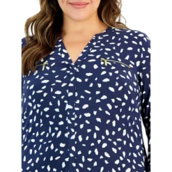 Plus Printed Zip-Pocket Knit Top -Eddie Bauer Store https3A2F2Fimage.s5a.com2Fis2Fimage2FTheBay2F766390890002 alt23Fwid3D120026hei3D120026qlt3D9026resMode3Dsharp226op usm3D0.92C1.02C82C0 640x