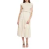 Keaton Smocked Tiered Midi Dress