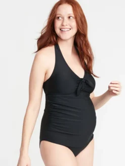 Old Navy Maternity Halter Tankini Swim Top