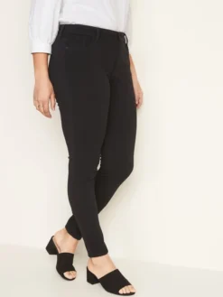 Old Navy Mid-Rise 24/7 Sculpt Rockstar Super Skinny Black Jeans For Women -Eddie Bauer Store https3A2F2Foldnavy.gapcanada.ca2Fwebcontent2F00172F2572F0052Fcn17257005.jpg 640x