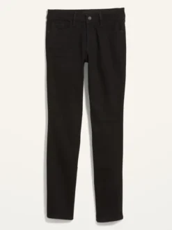 Old Navy Mid-Rise Power Slim Straight Black Jeans For Women -Eddie Bauer Store https3A2F2Foldnavy.gapcanada.ca2Fwebcontent2F00262F9682F9622Fcn26968962.jpg 640x