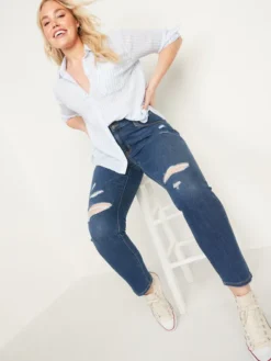 Old Navy Mid-Rise Power Slim Straight Ripped Jeans For Women -Eddie Bauer Store https3A2F2Foldnavy.gapcanada.ca2Fwebcontent2F00262F9712F1832Fcn26971183.jpg 640x