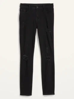 Old Navy Mid-Rise Pop Icon Black-Wash Ripped Skinny Jeans For Women -Eddie Bauer Store https3A2F2Foldnavy.gapcanada.ca2Fwebcontent2F00262F9832F5412Fcn26983541.jpg 640x