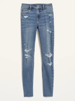 Old Navy Mid-Rise Rockstar Super Skinny Ripped Cut-Off Jeans For Women -Eddie Bauer Store https3A2F2Foldnavy.gapcanada.ca2Fwebcontent2F00282F2722F8612Fcn28272861.jpg 640x