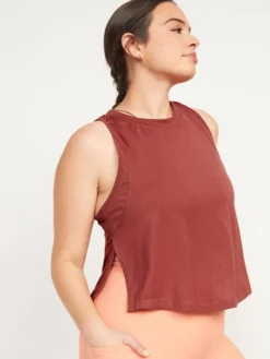 Old Navy Sleeveless UltraLite All-Day Performance Cropped Top For Women -Eddie Bauer Store https3A2F2Foldnavy.gapcanada.ca2Fwebcontent2F00502F1472F4582Fcn50147458.jpg 640x