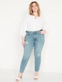 Old Navy High-Waisted OG Straight Ripped Cut-Off Ankle Jeans For Women 10 Old Navy High-Waisted OG Straight Ripped Cut-Off Ankle Jeans For Women -Eddie Bauer Store https3A2F2Foldnavy.gapcanada.ca2Fwebcontent2F00502F5272F6802Fcn50527680.jpg 640x