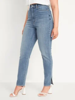 Old Navy Higher High-Waisted O.G. Straight Side-Slit Ankle Jeans For Women -Eddie Bauer Store https3A2F2Foldnavy.gapcanada.ca2Fwebcontent2F00502F5632F8992Fcn50563899.jpg 640x
