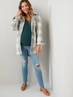 Old Navy Maternity Rollover-Panel Skinny 360° Stretch Jeans -Eddie Bauer Store https3A2F2Foldnavy.gapcanada.ca2Fwebcontent2F00502F8392F2662Fcn50839266.jpg 640x