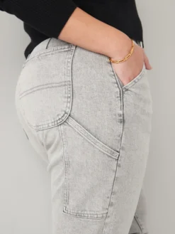 Old Navy Curvy Extra High-Waisted Sky-Hi Straight Pop-Color Cut-Off Workwear Jeans For Women -Eddie Bauer Store https3A2F2Foldnavy.gapcanada.ca2Fwebcontent2F00512F8502F2742Fcn51850274.jpg 640x