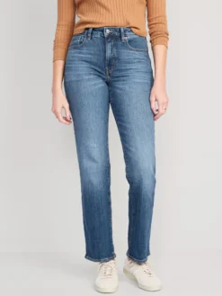 Old Navy High-Waisted OG Straight Jeans For Women