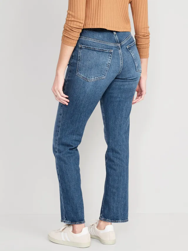 Old Navy High-Waisted OG Straight Jeans For Women 4 Old Navy High-Waisted OG Straight Jeans For Women - Image 2