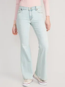 Old Navy Mid-Rise Super-Flare Jeans For Women