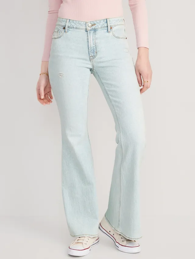 Old Navy Mid-Rise Super-Flare Jeans For Women 2 Old Navy Mid-Rise Super-Flare Jeans For Women
