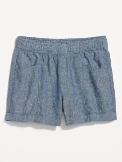 Old Navy High-Waisted Linen-Blend Chambray Shorts For Women -- 3.5-inch Inseam -Eddie Bauer Store https3A2F2Foldnavy.gapcanada.ca2Fwebcontent2F00522F5262F8402Fcn52526840.jpg 640x
