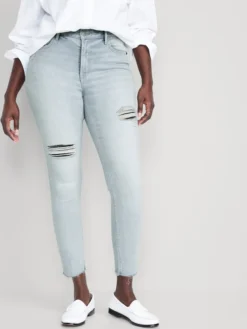 Old Navy High-Waisted Rockstar Super-Skinny Distressed Ankle Jeans For Women -Eddie Bauer Store https3A2F2Foldnavy.gapcanada.ca2Fwebcontent2F00522F5572F6952Fcn52557695.jpg 640x