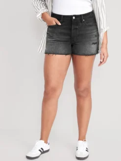 Old Navy High-Waisted Button-Fly O.G. Straight Ripped Side-Slit Jean Shorts For Women -- 3-inch Inseam 11 Old Navy High-Waisted Button-Fly O.G. Straight Ripped Side-Slit Jean Shorts For Women -- 3-inch Inseam -Eddie Bauer Store https3A2F2Foldnavy.gapcanada.ca2Fwebcontent2F00522F5702F1372Fcn52570137.jpg 640x