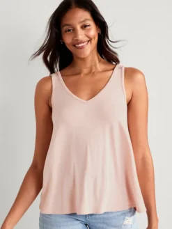 Old Navy Sleeveless Luxe V-Neck Swing T-Shirt For Women -Eddie Bauer Store https3A2F2Foldnavy.gapcanada.ca2Fwebcontent2F00522F5882F7122Fcn52588712.jpg 640x