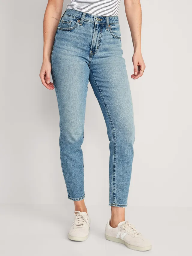 Old Navy High-Waisted OG Straight Ankle Jeans For Women 8 Old Navy High-Waisted OG Straight Ankle Jeans For Women - Image 6