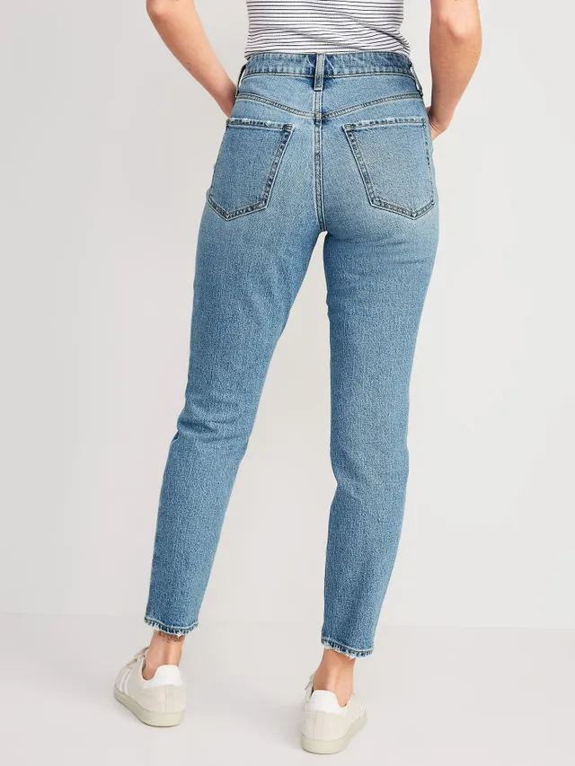 Old Navy High-Waisted OG Straight Ankle Jeans For Women 9 Old Navy High-Waisted OG Straight Ankle Jeans For Women - Image 7