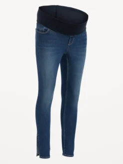 Old Navy Maternity Rollover-Panel Side-Slit 360° Stretch Skinny Jeans -Eddie Bauer Store https3A2F2Foldnavy.gapcanada.ca2Fwebcontent2F00522F6062F0742Fcn52606074.jpg 640x
