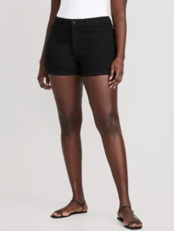 Old Navy High-Waisted OG Straight Jean Shorts For Women - 3-inch Inseam -Eddie Bauer Store https3A2F2Foldnavy.gapcanada.ca2Fwebcontent2F00522F9432F1992Fcn52943199.jpg 640x