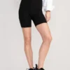 Old Navy High-Waisted Rib-Knit Biker Shorts For Women -- 8-inch Inseam