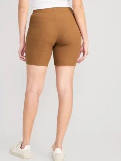 Old Navy High-Waisted Rib-Knit Biker Shorts For Women -- 8-inch Inseam -Eddie Bauer Store https3A2F2Foldnavy.gapcanada.ca2Fwebcontent2F00532F2872F7622Fcn53287762.jpg 640x