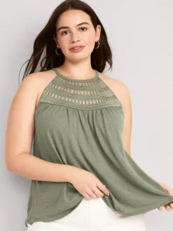 Old Navy Sleeveless Crochet-Trim Linen-Blend Top For Women -Eddie Bauer Store https3A2F2Foldnavy.gapcanada.ca2Fwebcontent2F00532F2922F2112Fcn53292211.jpg 640x