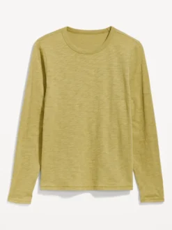 Old Navy EveryWear Long-Sleeve Slub-Knit T-Shirt For Women -Eddie Bauer Store https3A2F2Foldnavy.gapcanada.ca2Fwebcontent2F00532F3162F5372Fcn53316537.jpg 640x