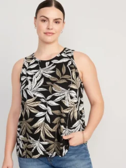 Old Navy Sleeveless Luxe Floral-Print T-Shirt For Women -Eddie Bauer Store https3A2F2Foldnavy.gapcanada.ca2Fwebcontent2F00532F3442F5022Fcn53344502.jpg 640x