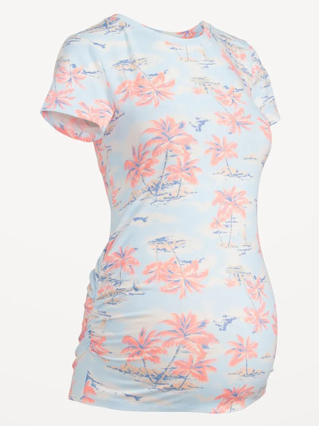 Old Navy Maternity Crew-Neck Side-Shirred T-Shirt 7 Old Navy Maternity Crew-Neck Side-Shirred T-Shirt - Image 5