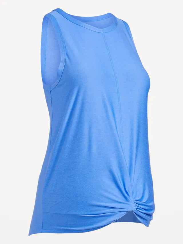 Old Navy Maternity Sleeveless Cloud 94 Soft Twist-Front Top 6 Old Navy Maternity Sleeveless Cloud 94 Soft Twist-Front Top - Image 4